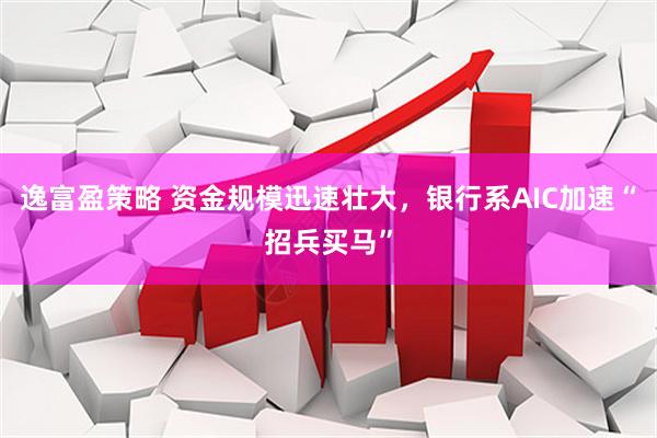 逸富盈策略 资金规模迅速壮大，银行系AIC加速“招兵买马”